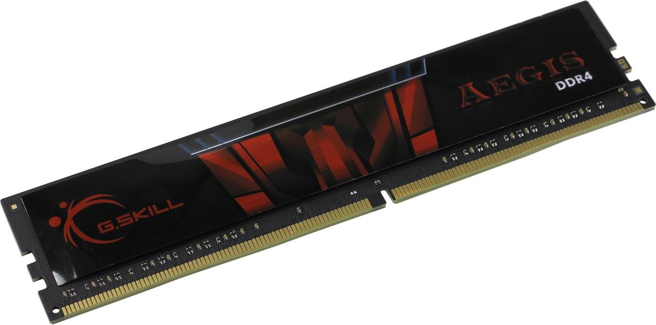 

Модуль памяти для компьютера DDR4 8GB 2666 MHz Aegis G.Skill (F4-2666C19S-8GIS)