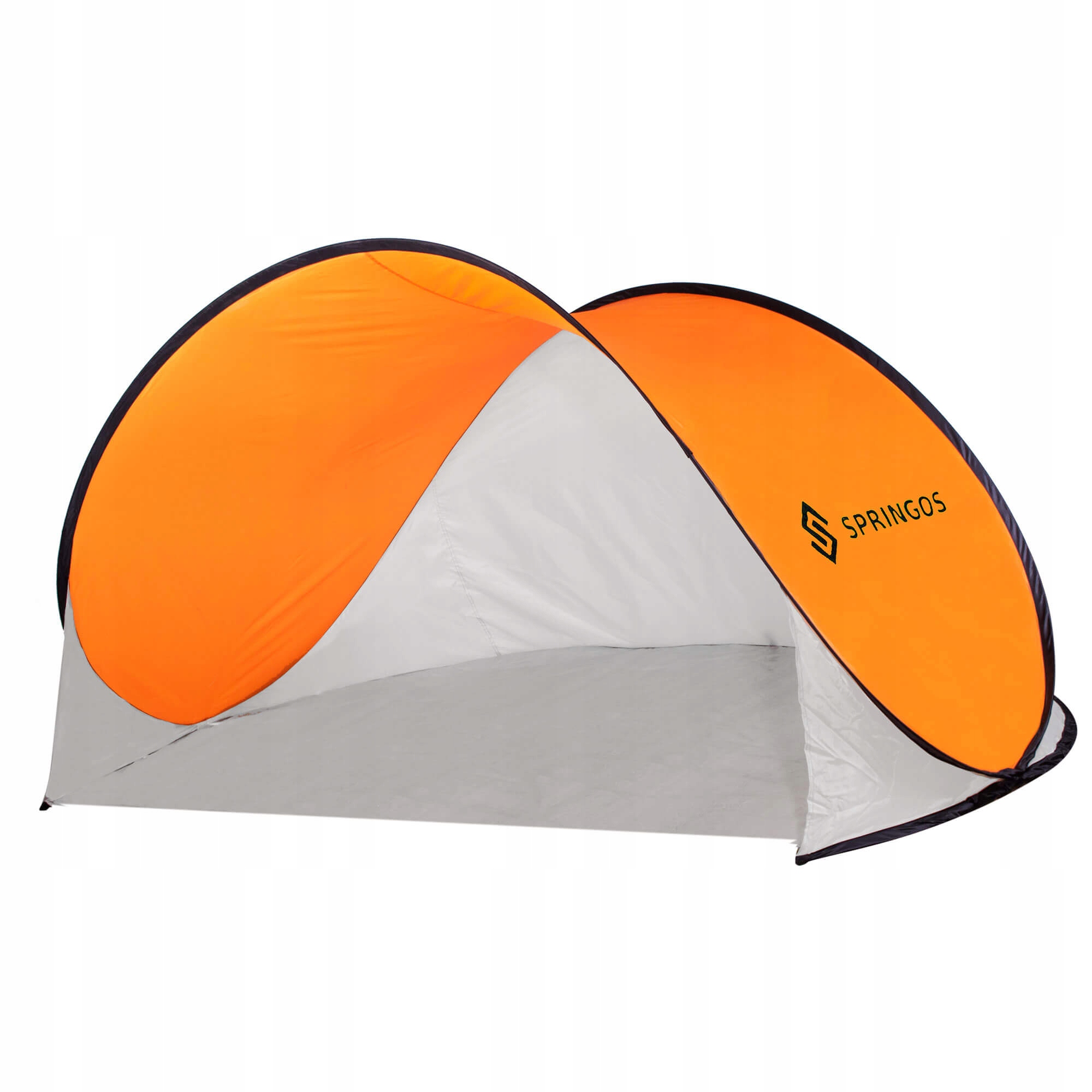 

Пляжный тент PT004 Springos 200x120x110 см (tur0000394) Оранжево-серый