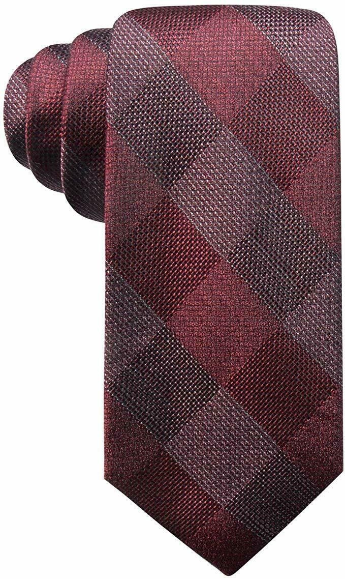 

Галстук Ryan Seacrest Distinction, в клетку, красный,RS20110107600