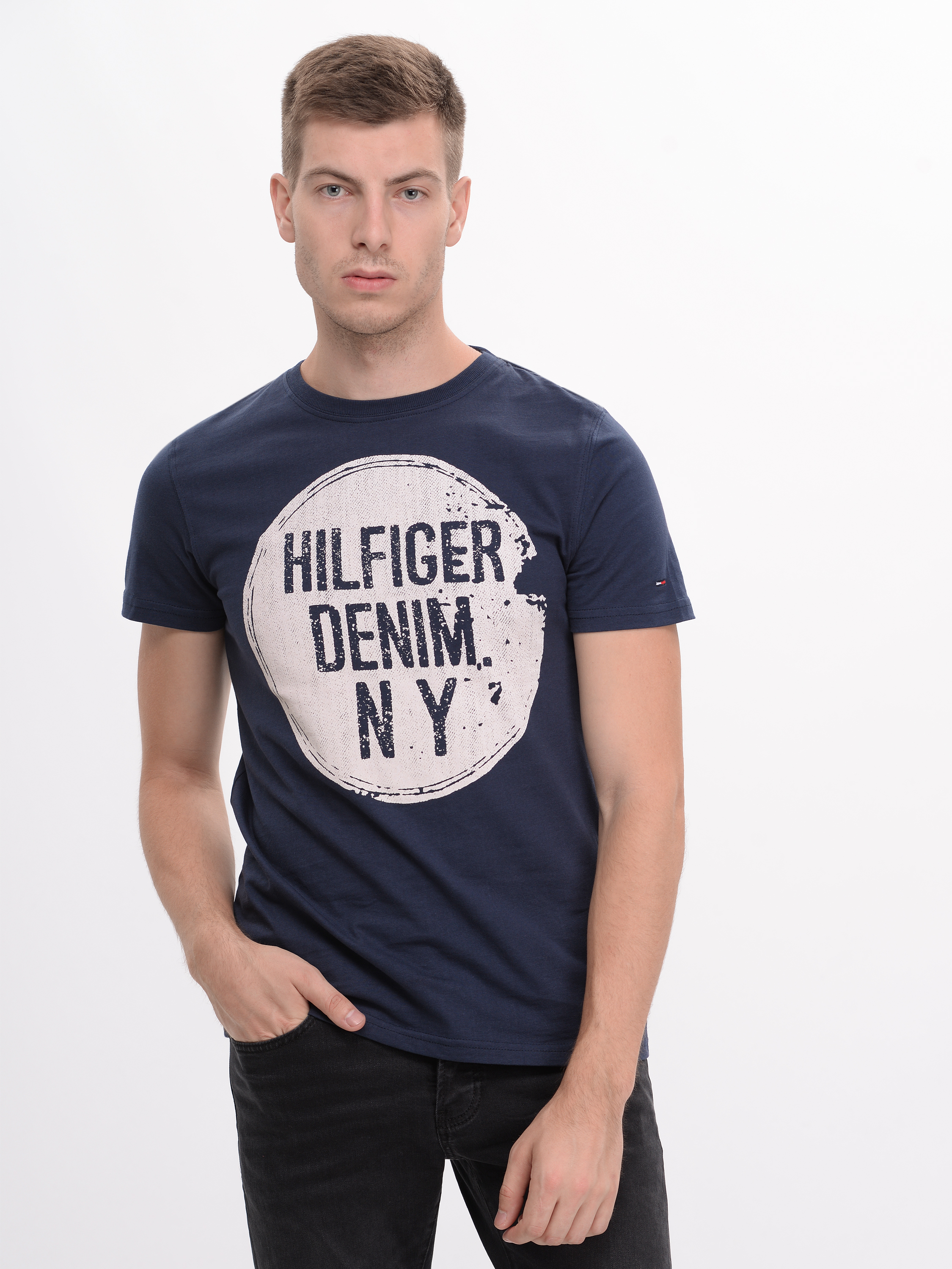 

Футболка Tommy Hilfiger 9036.2  (44) Темно-синяя, Футболка Tommy Hilfiger 9036.2 S (44) Темно-синяя