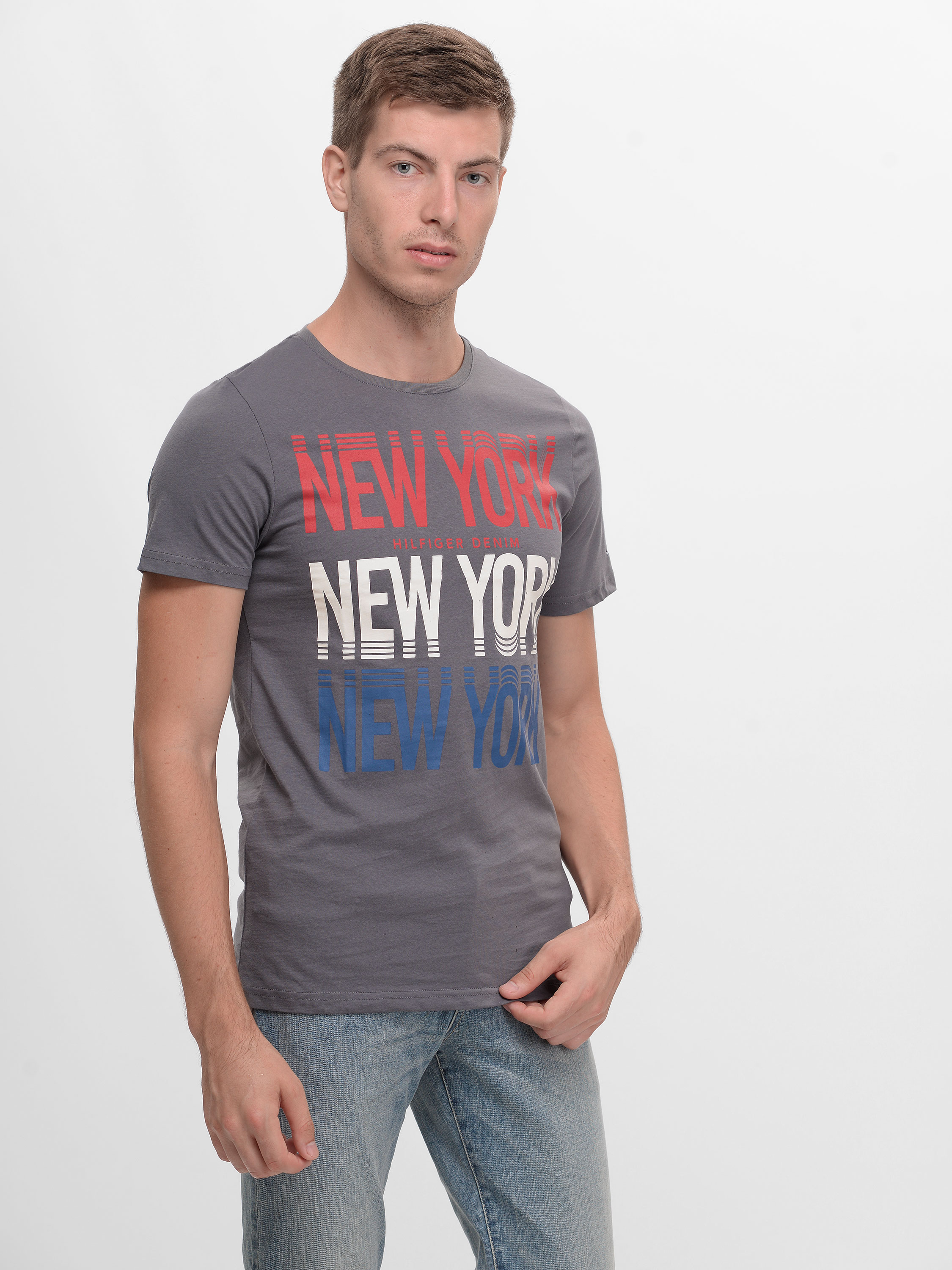 

Футболка Tommy Hilfiger 9521.4 M (46) Темно-серая