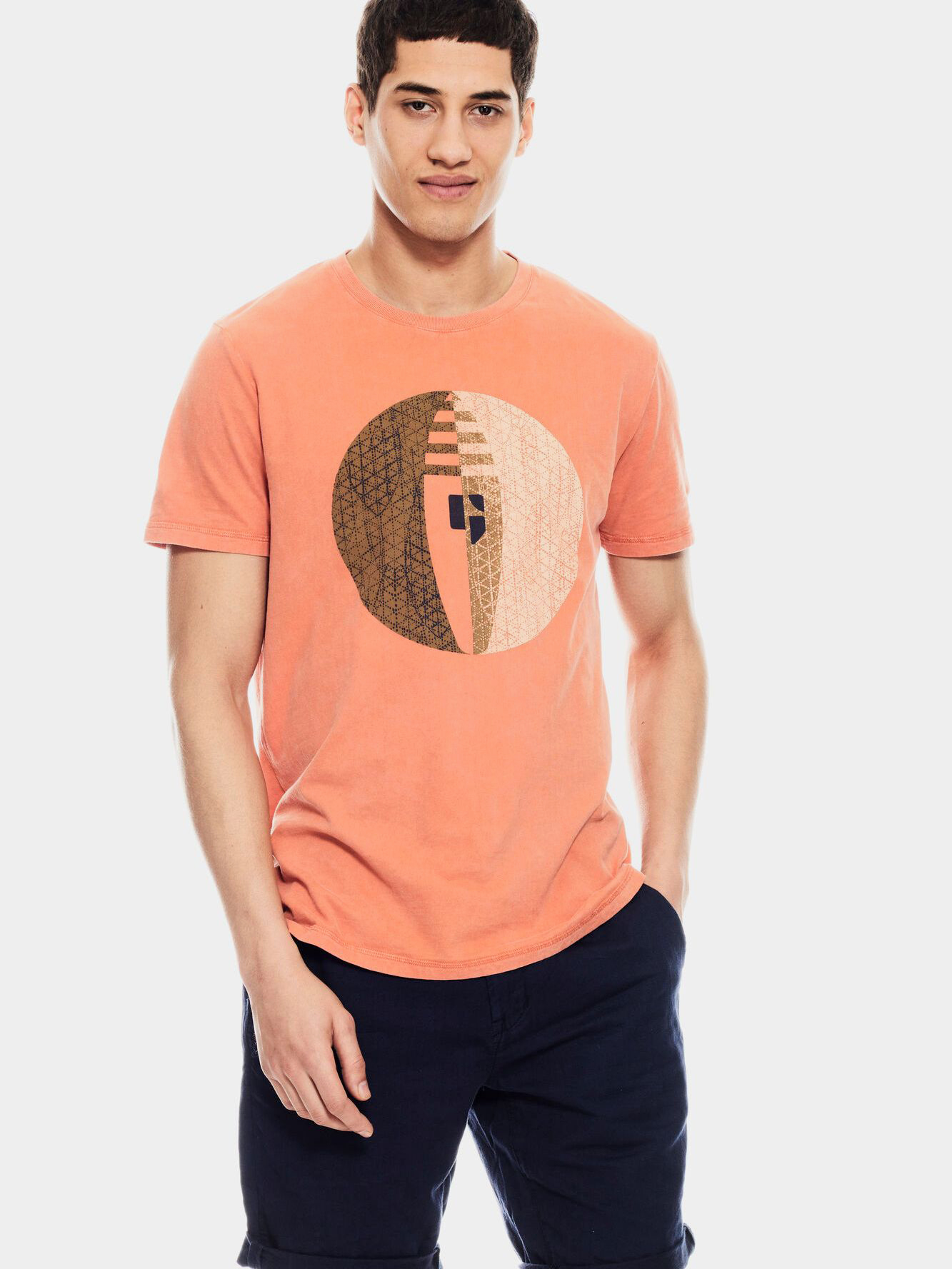 

Футболка Garcia P01209-945 XXXL Оранжевая