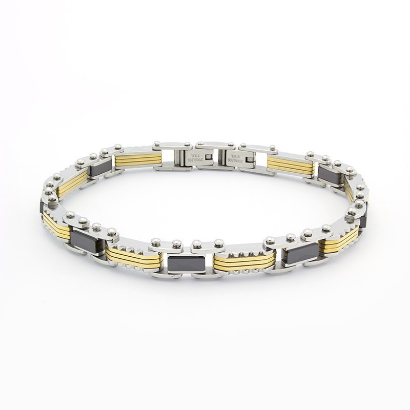 

Steel Story Браслет из керамики и медицинской стали 316L, БК-1685 (Копировать)