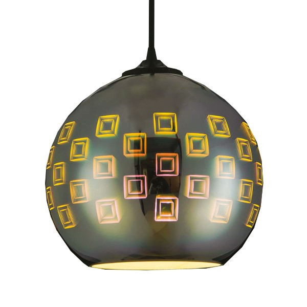 

Подвесной светильник 3D-эффект LED HOROZ SPECTRUM, max.40W, круглый (6566)