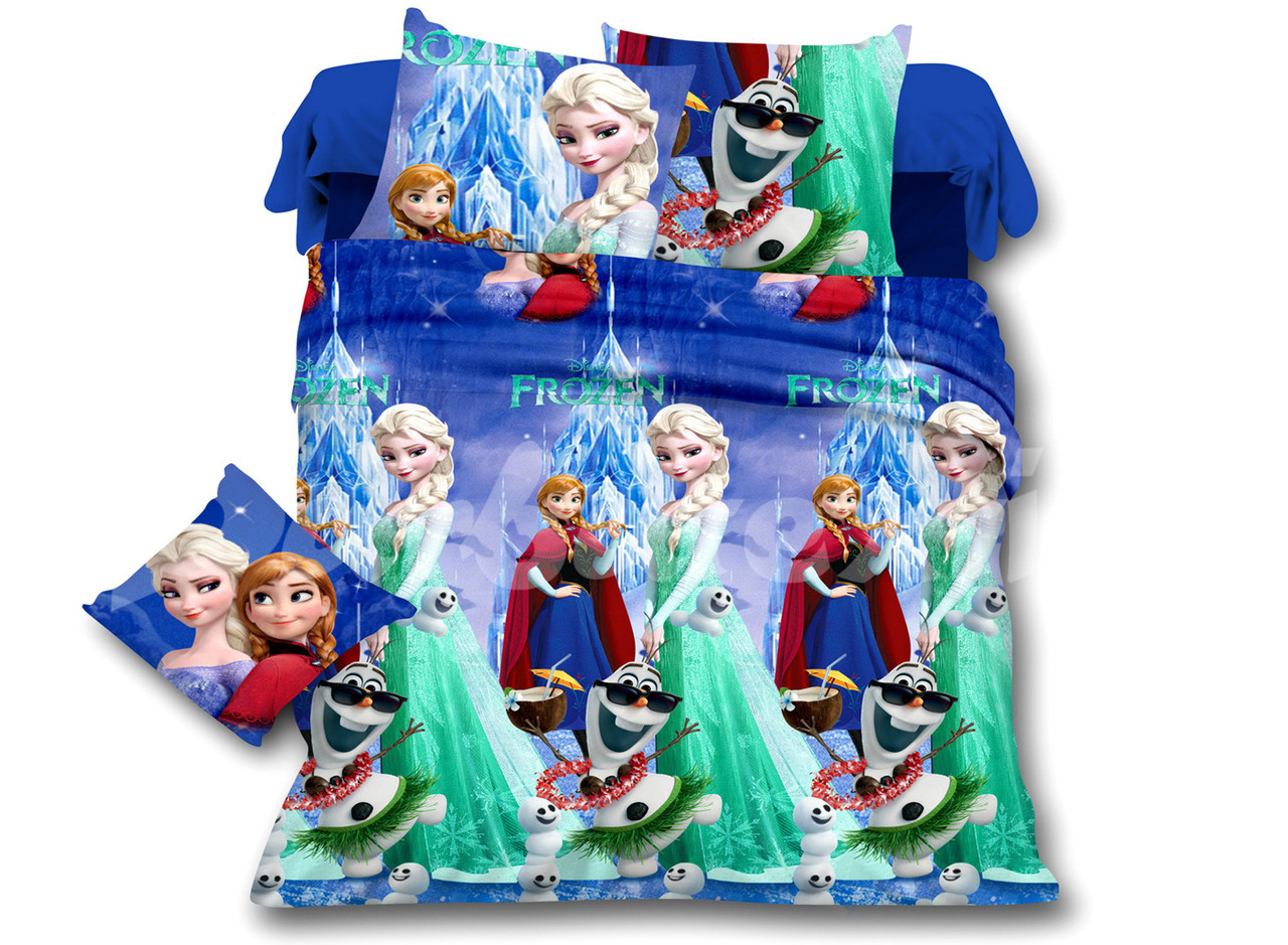 

Комплект постельного белья Frozen Krispol полуторный хлопок 150*220 (715.164542.2)