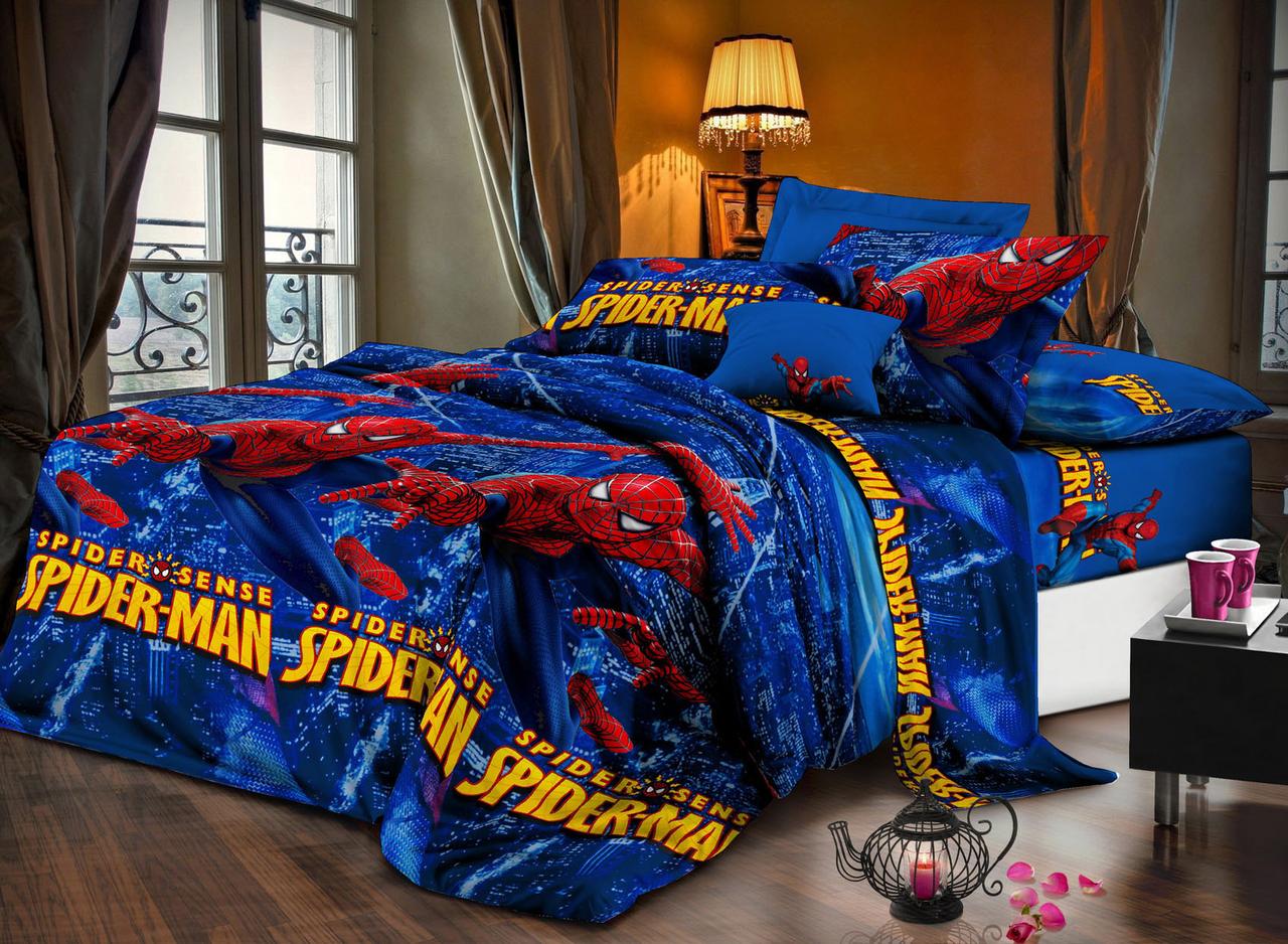 

Комплект постельного белья Spider-Man Krispol полуторный хлопок 150*220 (715.164538.2)
