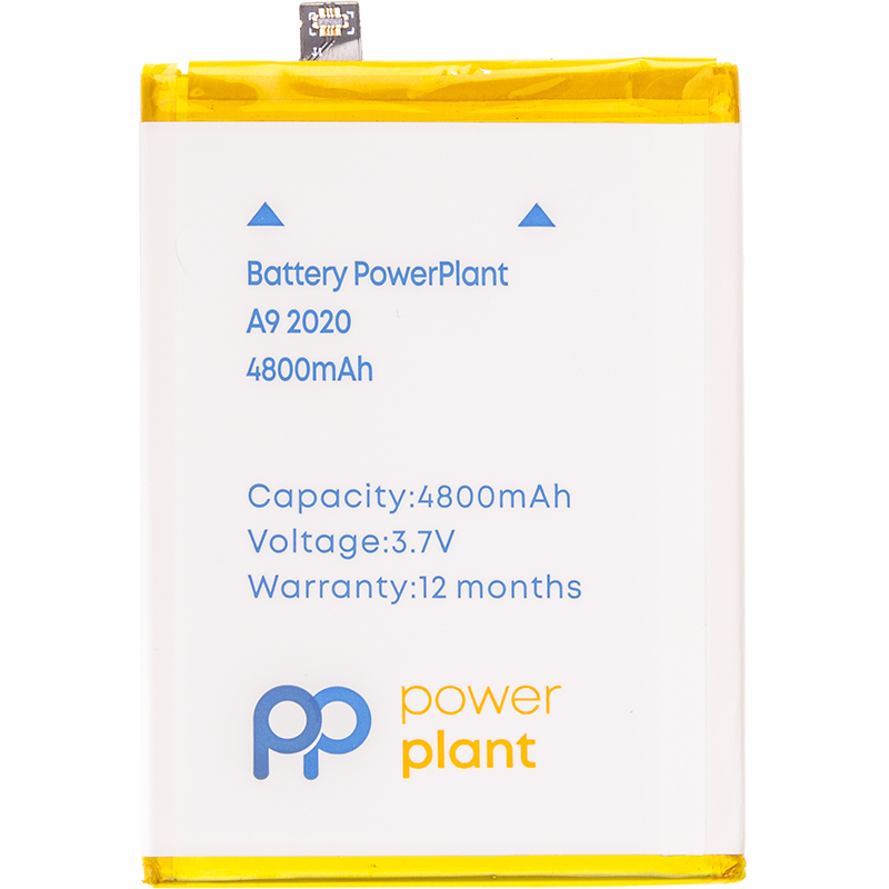 

Аккумулятор PowerPlant BLP727 для OPPO A9 2020 4800mAh High Copy