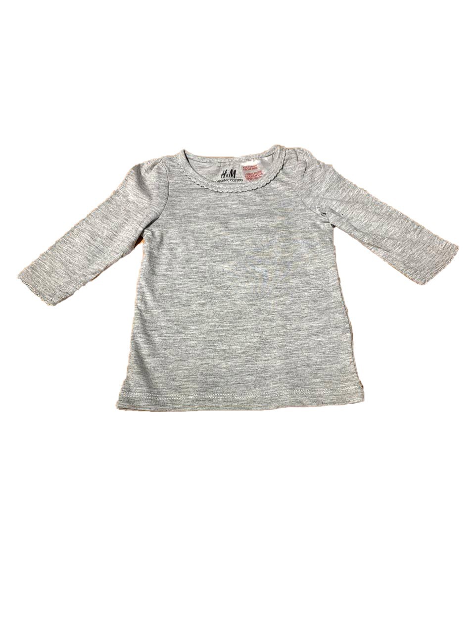 

Кофта H&M 62 серый 9999965944344