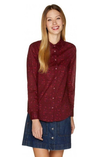 

Рубашка United Colors of Benetton XS бордовый 8032846022566