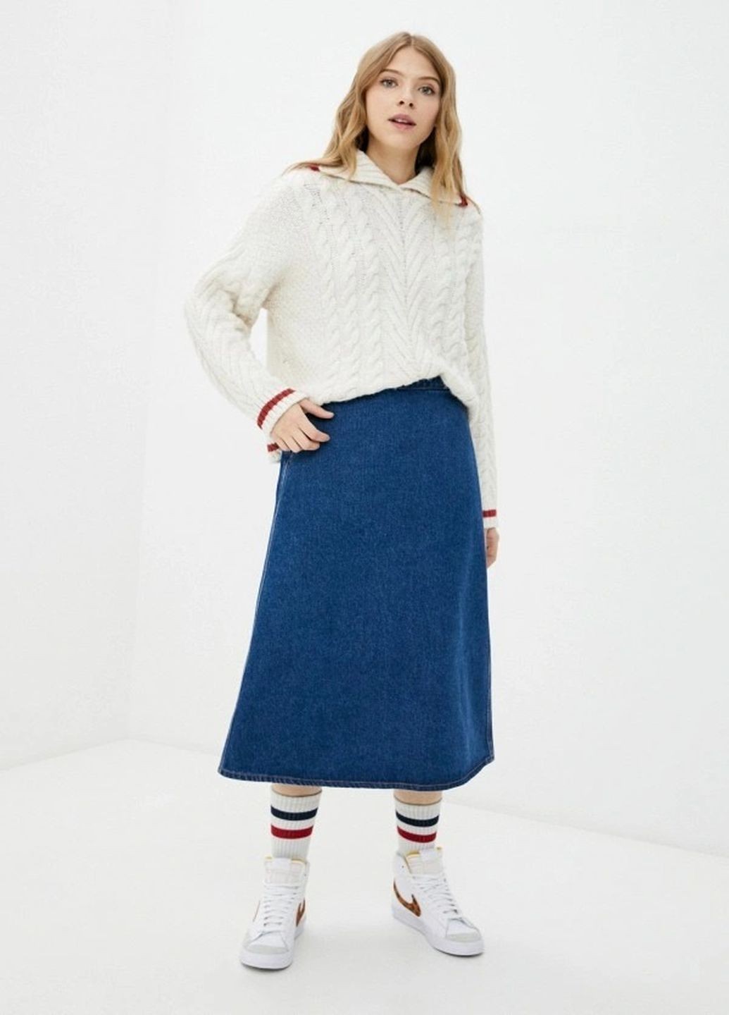 

Юбка United Colors of Benetton 38 синий 8300895226649