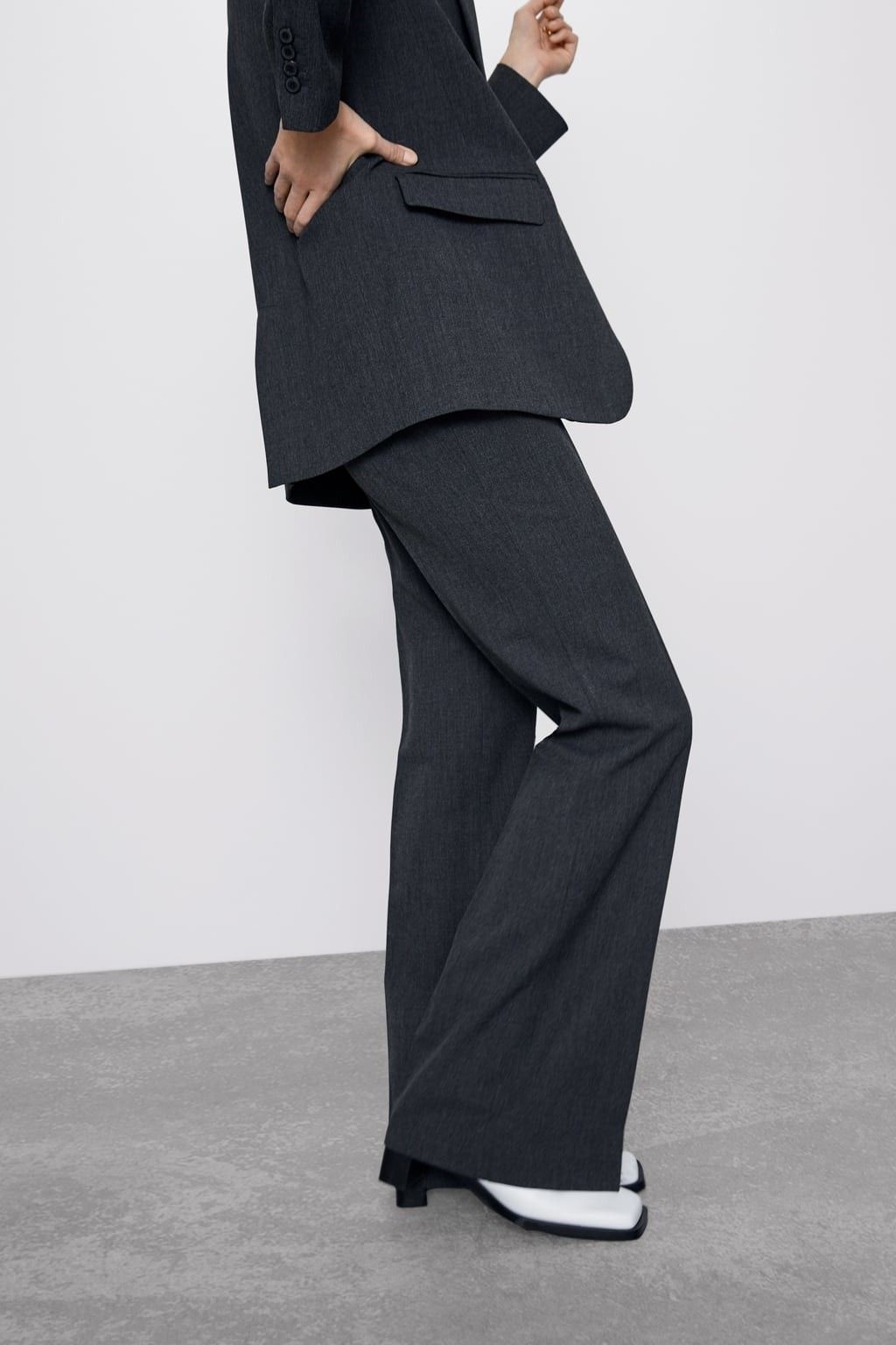 

Штаны ZARA S серый 8032845341289