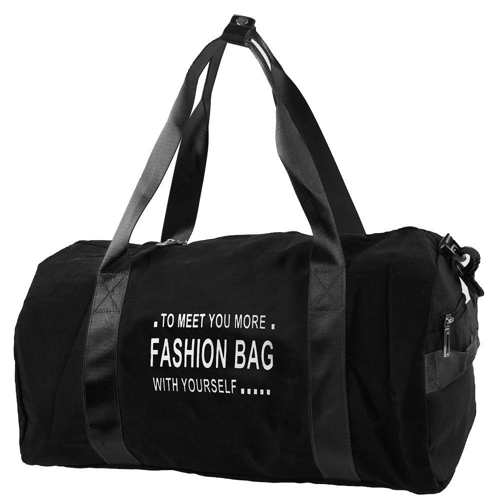 

Сумка спортивная мужская Valiria Fashion 45х28х18 см Черный