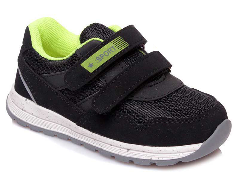 

Детские кроссовки деми Weestep 53142 BK (22-26)-ASW для мальчика Черный р.23 (14,5 см.)