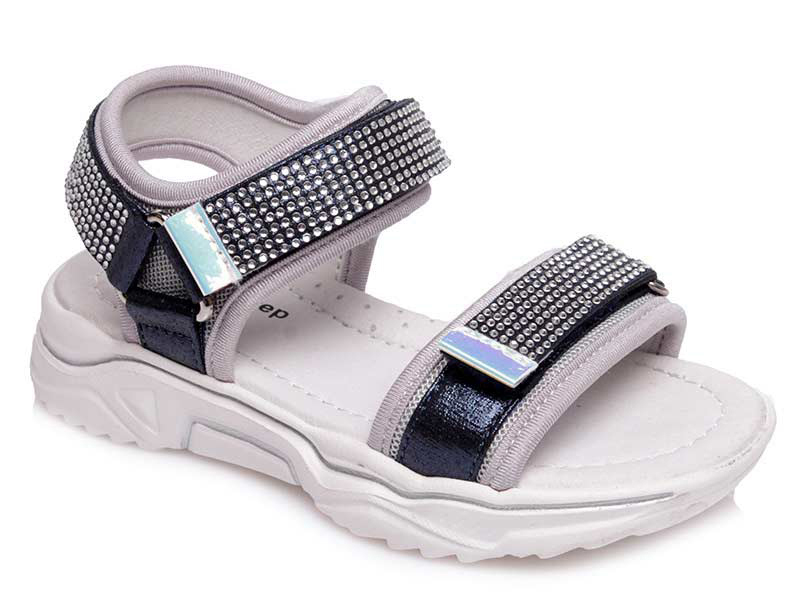 

Детские босоножки лето Weestep 50851 DB (26-31)-ASW для девочки Синий р.26 (17 см.)
