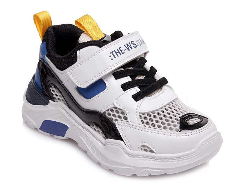 

Детские кроссовки деми Weestep 50701BK (27-32)-ASW для мальчика Белый р.27 (17,5 см.)