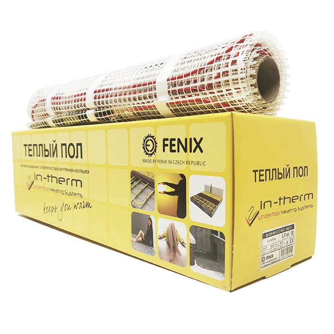 

Нагревательный мат под плитку IN-THERM ECO 160 / 0.5 м2 / 80 Вт