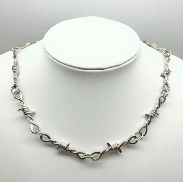 

Цепочка на шею в форме колючей проволоки «‎BARBWIR» от Chains Factory