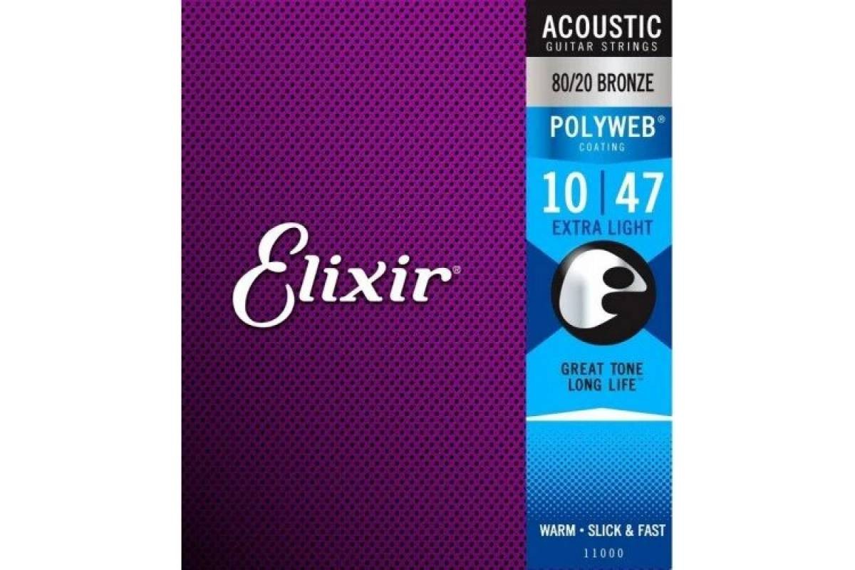 

Струны для акустической гитары Elixir AC PW EL (10/47)