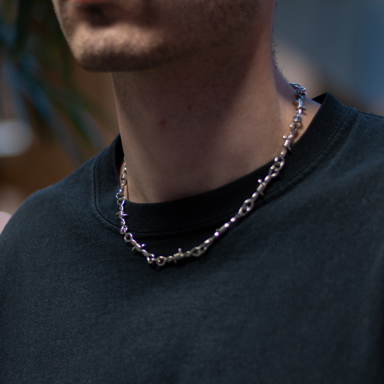 

Цепочка колючая проволока от Chains Factory