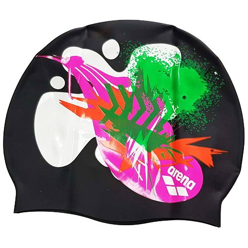 

Шапочка для плавания Print 2Cap AR-1E368-46 Arena Черный (60442067)