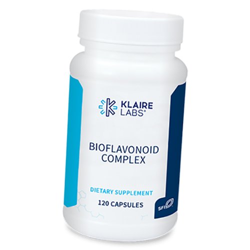 

Кверцетин и Цитрусовый биофлавоноид, Bioflavonoid Complex, Klaire Labs 120капс (70517004)