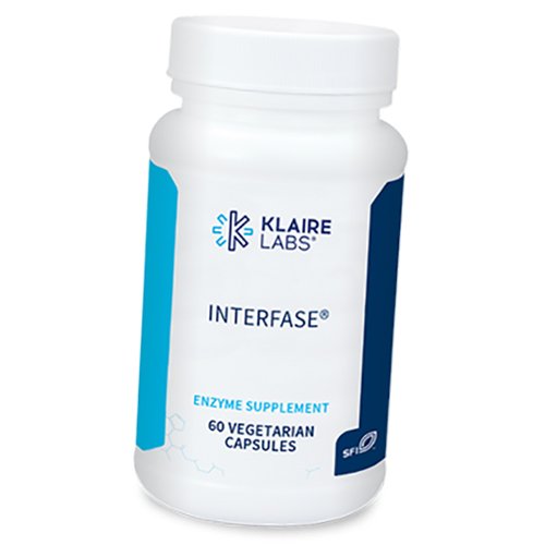

Комплекс ферментов, Interfase Enzyme Supplement, Klaire Labs 60вегкапс (69517009)