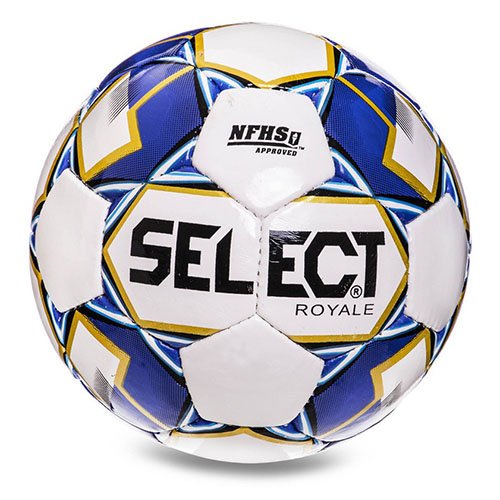

Мяч футбольный Select Royale-IMS FB-2982 FDSO №5 Бело-синий (57508132)