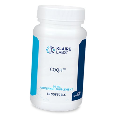 

Убихинол, Ubiquinol COQH 50, Klaire Labs 60гелкапс (70517002)