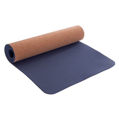 

Коврик для йоги пробковый каучуковый FI-2433 FDSO Синий (56508043)