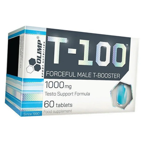 

Тестобустер, T-100 Forceful Male T-Booster, Olimp Nutrition 60таб (08283011)