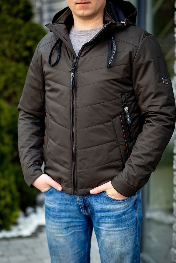 

Куртка мужская BLACK VINYL TC19-1375 Хаки, 46