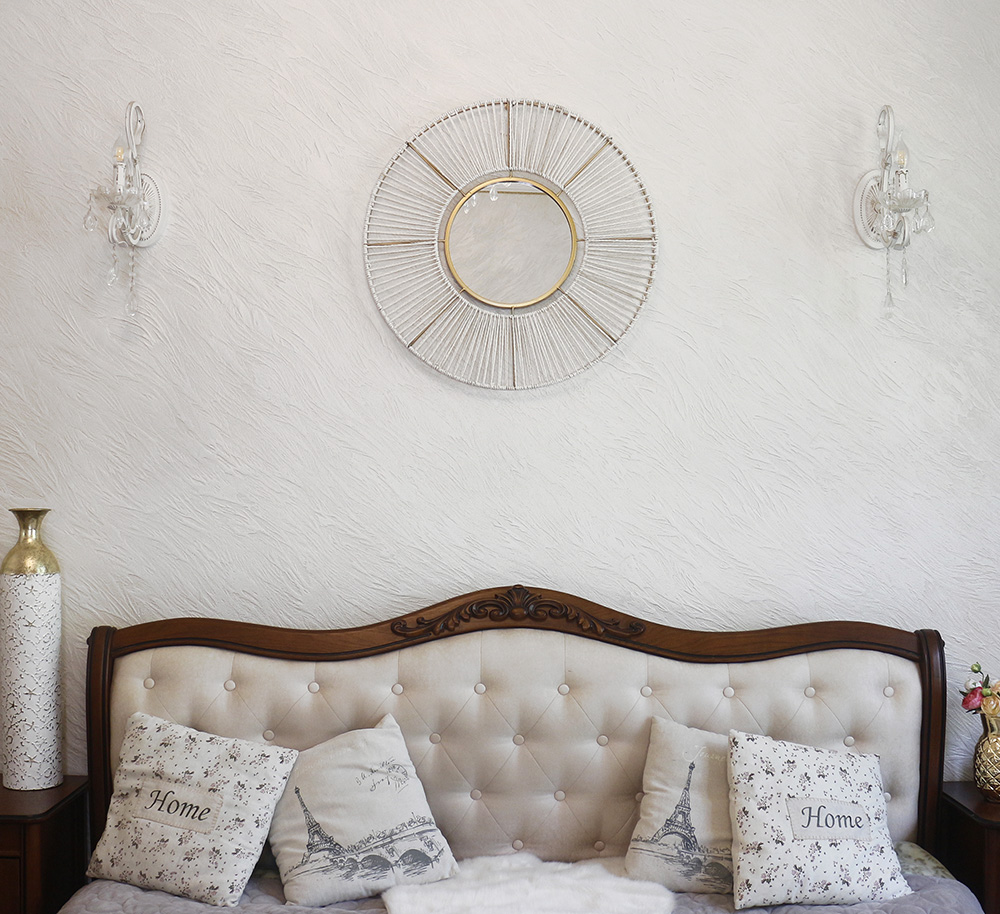 

Настенное зеркало Колесо из стекла и металла Гранд Презент 95006