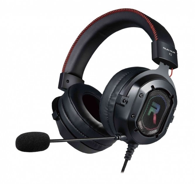 

Игровая гарнитура Runmus Gaming Headset 7.1 с LED подсветкой black