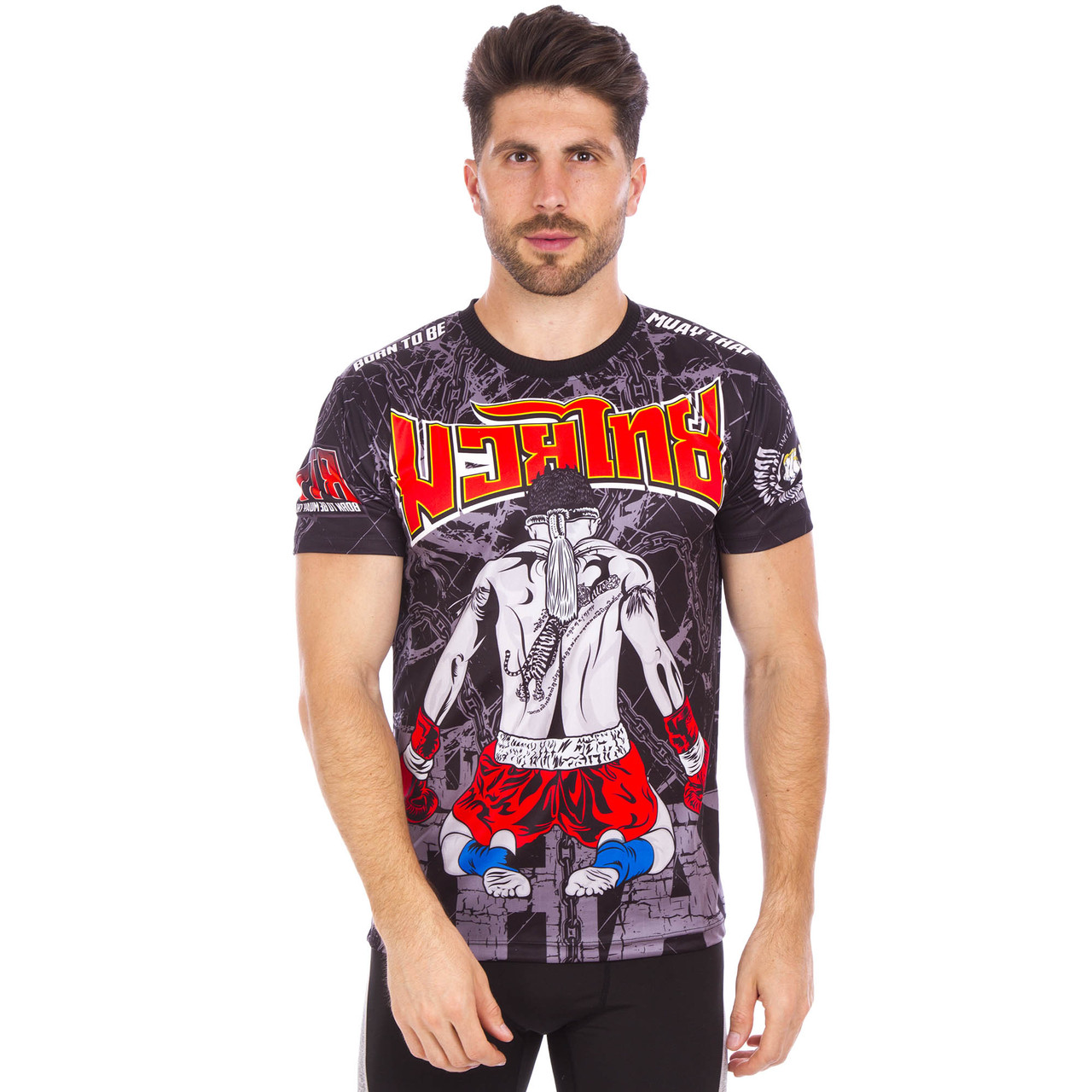 

Футболка мужская MUAY THAI SPORT Heroe SL19SUB размер  (50-52) Black-White-Red, Футболка мужская MUAY THAI SPORT Heroe SL19SUB размер L (50-52) Black-White-Red