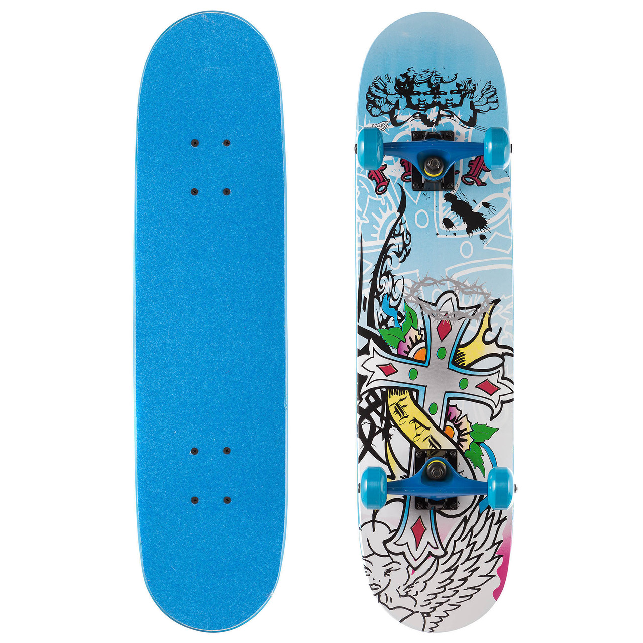 

Скейтборд Skateboard Game Heroe 880-4 Blue