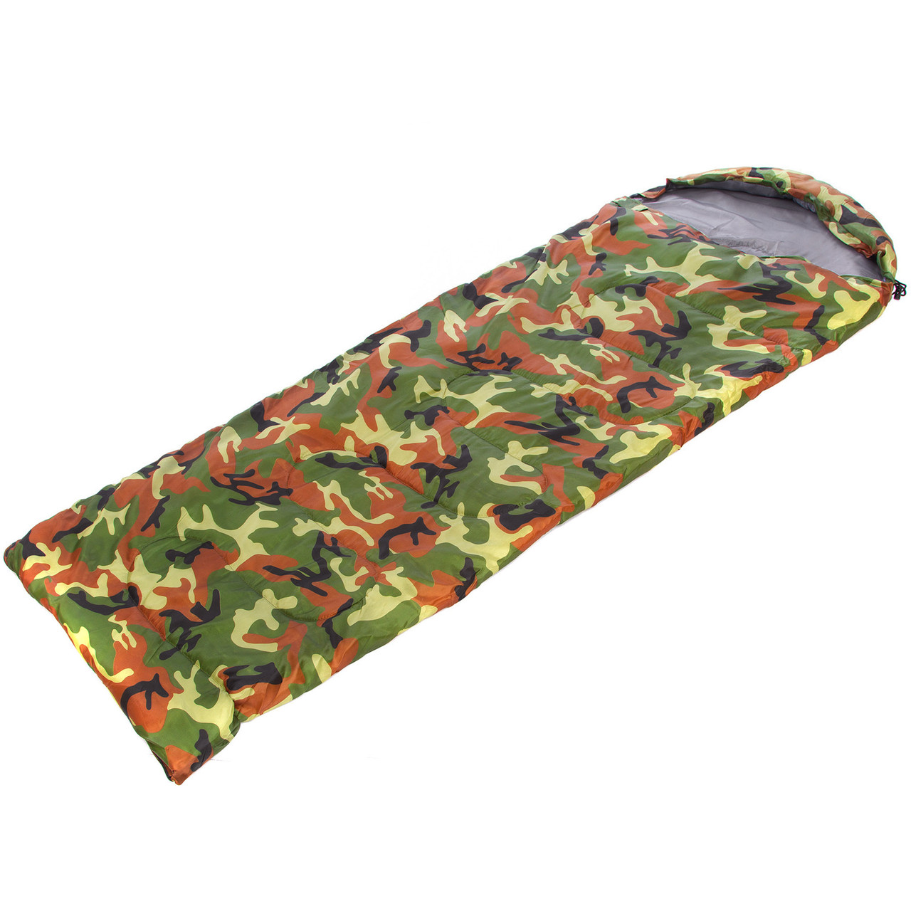 

Спальный мешок одеяло с капюшоном Zelart Scout My Fit 066 (220x75см) камуфляж