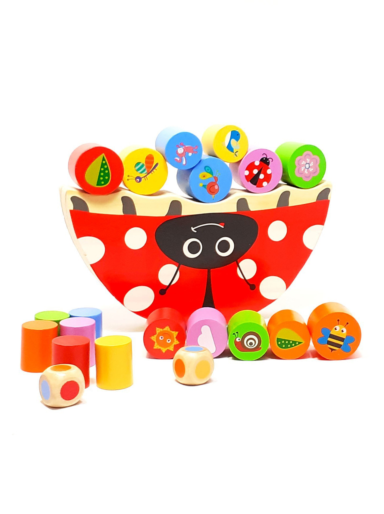 

Настольная игра балансир Божья коровка PLAY TIVE разноцветный LI-550009