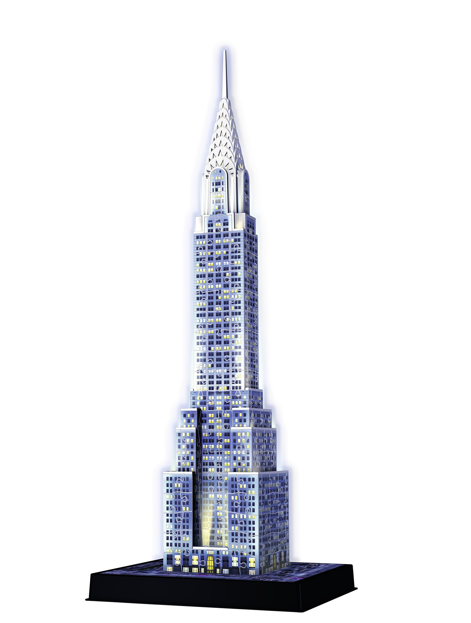 

3D пазл Chrysler Building с подсветкой Ravensburger разноцветный LI-550034