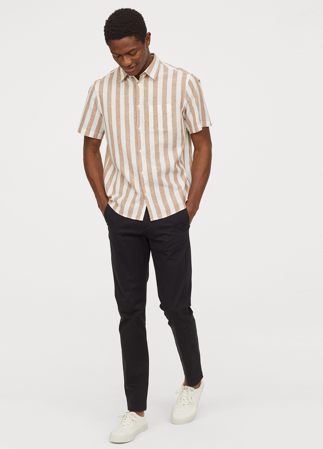 

Брюки H&M W32L34 Черный 0710876_черный