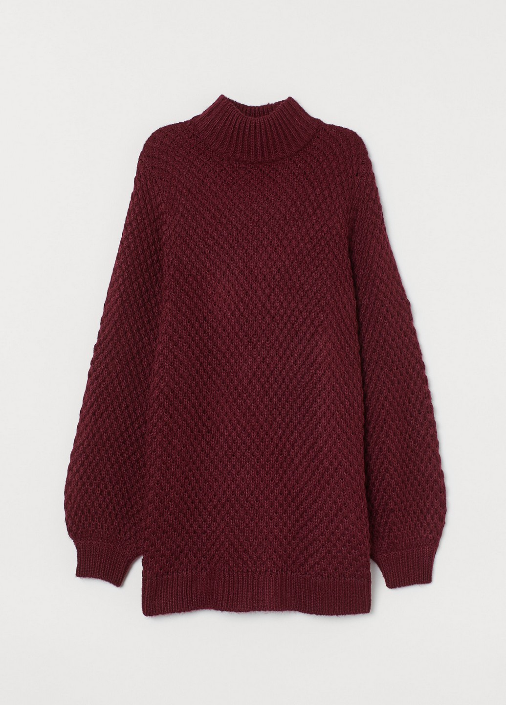 

Свитер H&M S Бордовый 0674037