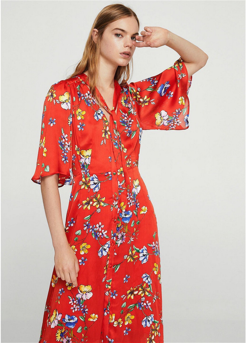 

Платье Mango XS Красный 14045027_01