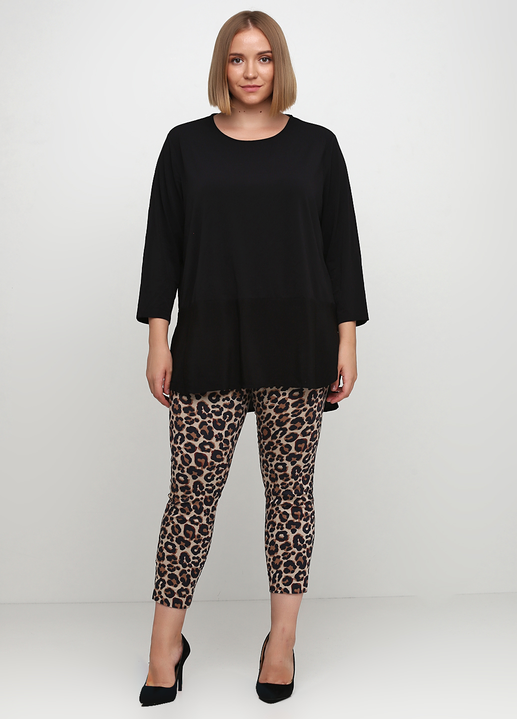 

Брюки H&M  Бежевый 0573716_леоп_03, Брюки H&M 38 Бежевый 0573716_леоп_03