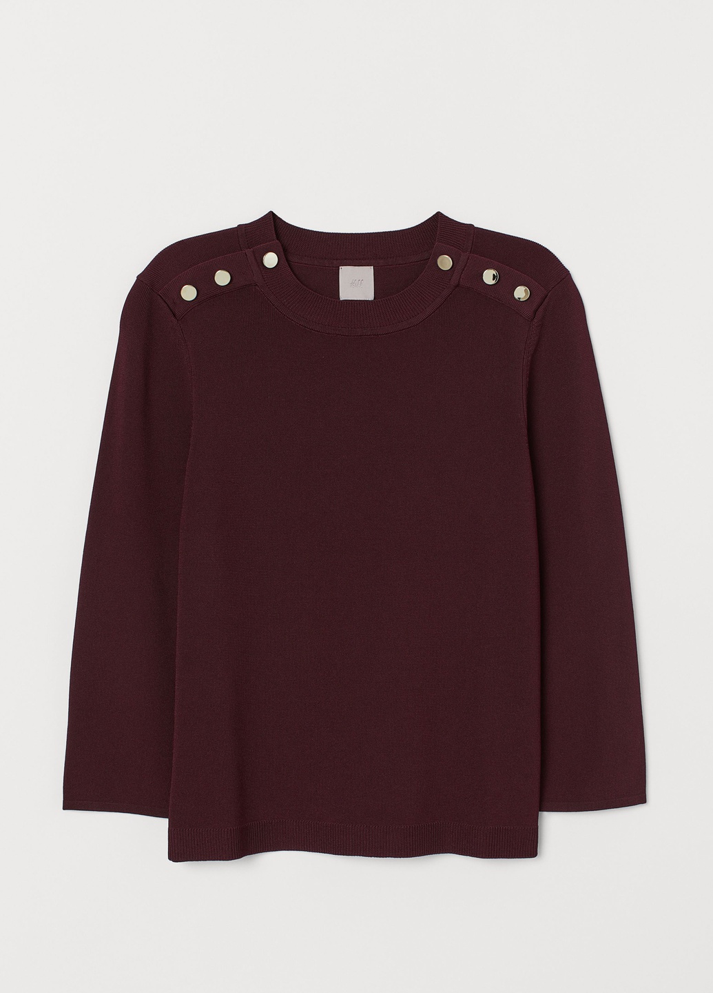 

Джемпер H&M XS/P Бордовый 0827420_01