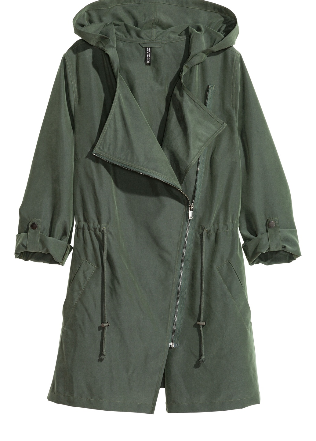 

Ветровка H&M 36 Темно-зеленый 0354551_т.зелен_01