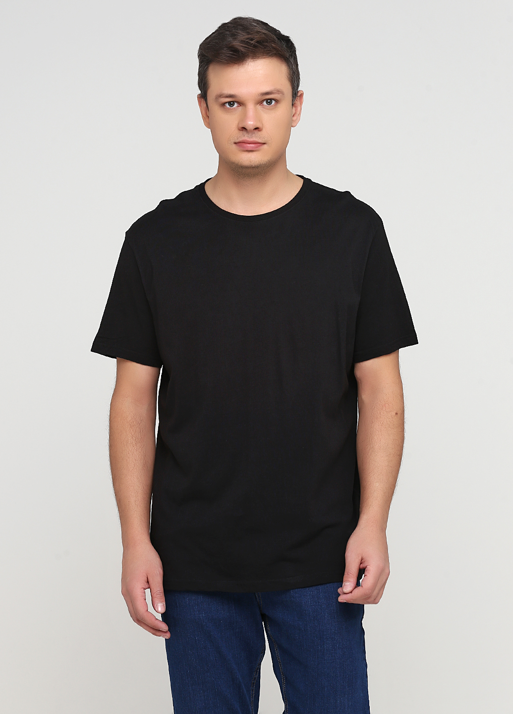 

Футболка H&M  Черный 0101255_черн_03, Футболка H&M 2XL Черный 0101255_черн_03