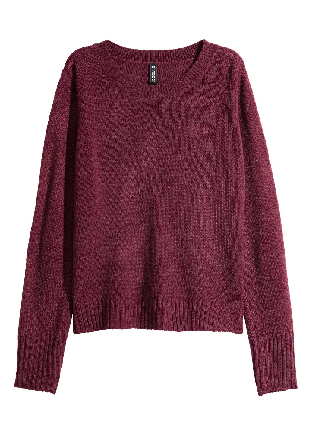 

Джемпер H&M S Бордовый 0501820_борд_01