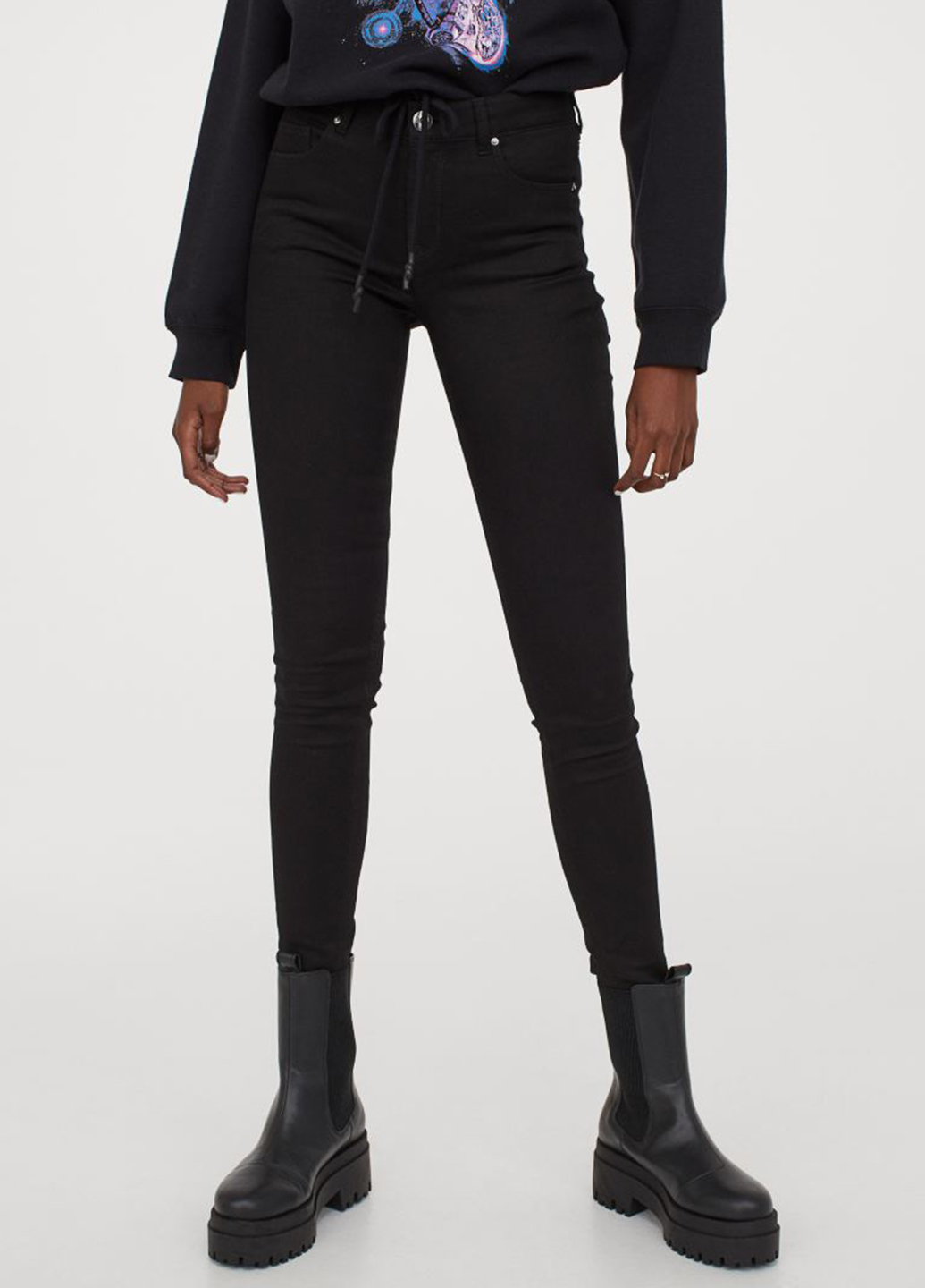 

Джинсы H&M 36Р Черный 0554450_Р
