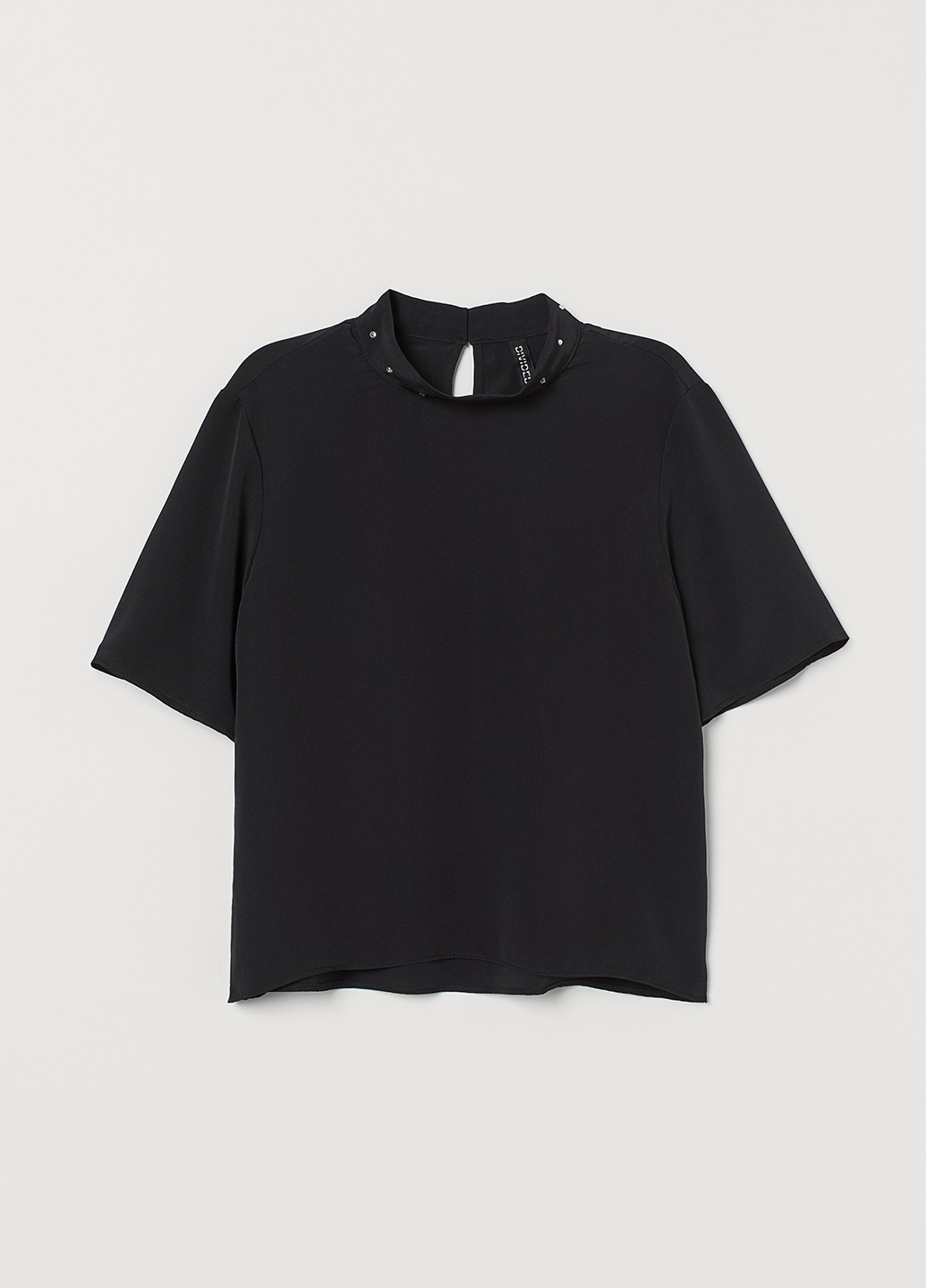 

Блузка H&M  Черный 0828631_ворот кам._02, Блузка H&M 36 Черный 0828631_ворот кам._02