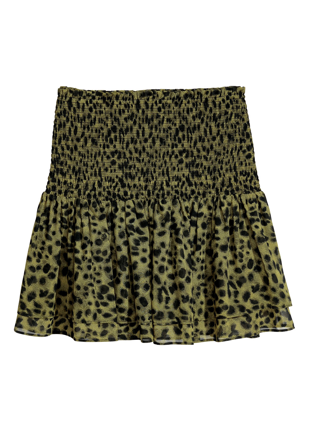 

Юбка H&M S Зеленый 0604355_леопард