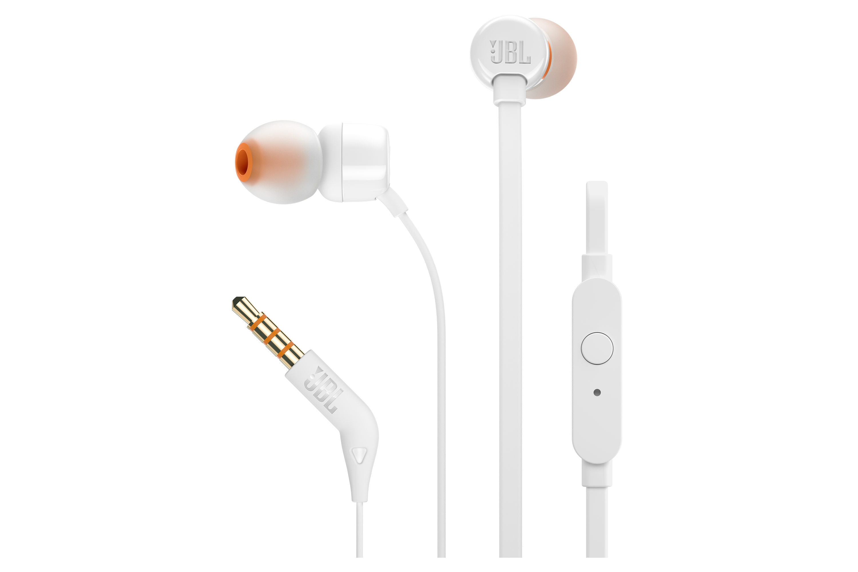 

Навушники JBL T110 3.5 мм (mini-Jack) White (JBLT110WHT)
